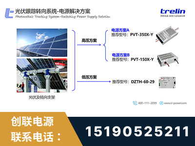 磐石-光伏跟踪转向系统-电源解决方案